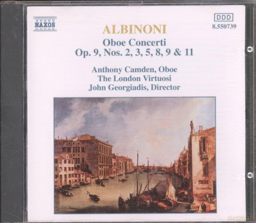 T. Albinoni: Albinoni: Oboe Concertos [CD]