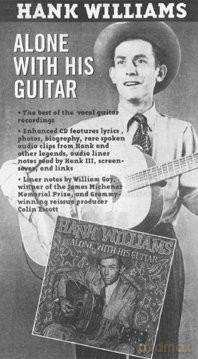 Hank Williams: Alone With His Guitar [CD]