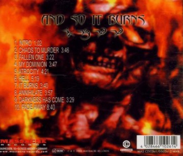 Imagika: And So It Burns [CD]
