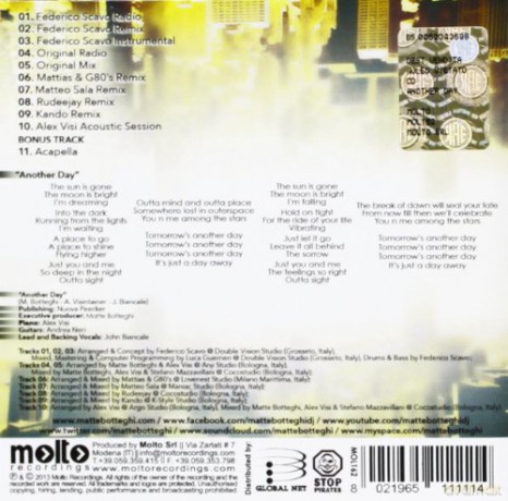 Botteghi Matte: Another Day [CD]