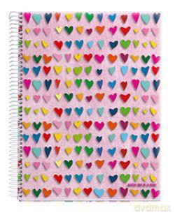 Kołozeszyt A5/120 kartek w kratkę Agatha Ruiz de la Prada Pink Rain [SZKOŁA]