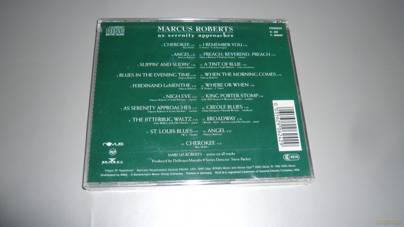 Marcus Roberts: As Serenity Approaches [CD]