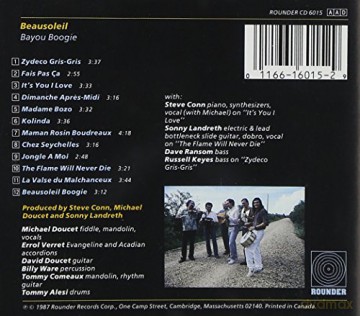 Beausoleil: Bayou Boogie [CD]