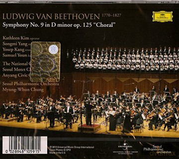 Ludwig Van Beethoven: Beethoven: Symphony no.9 Choral [CD]