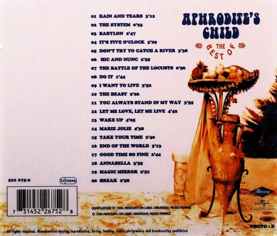 Aphrodite's Child: Best of -20 Tr.- [CD]