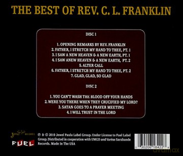 Rev Cl Franklin: Best of Rev Cl Franklin [2CD]