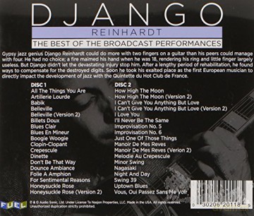 Django Reinhardt: Best of the Broadcast Performances [CD]