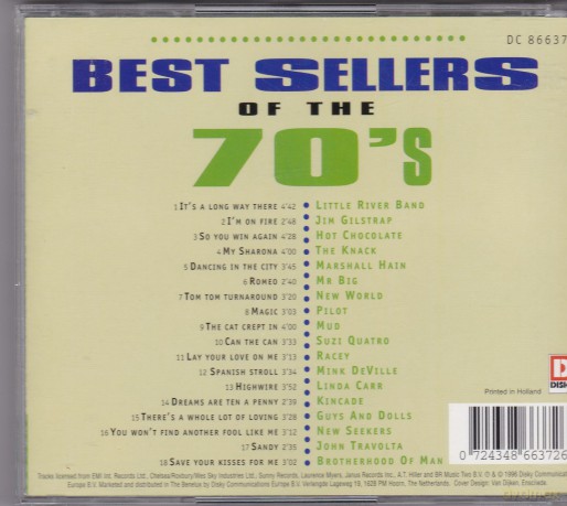 Best Sellers 70`s Vol.4 [CD]