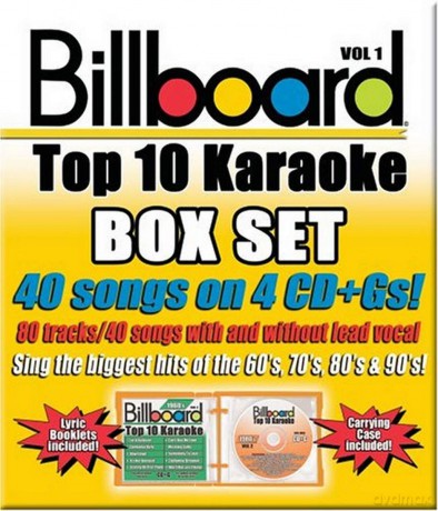 Billboard Top 10 Karaoke 1 [4CD]