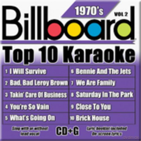 Billboard Top 10 Karaoke: 1970 [CD]