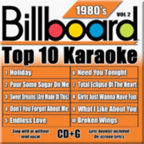 Billboard Top 10 Karaoke: 1980 [CD]