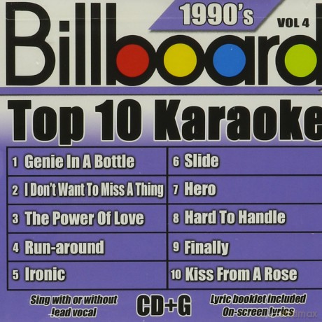 Billboard Top 10 Karaoke: 90's [CD]