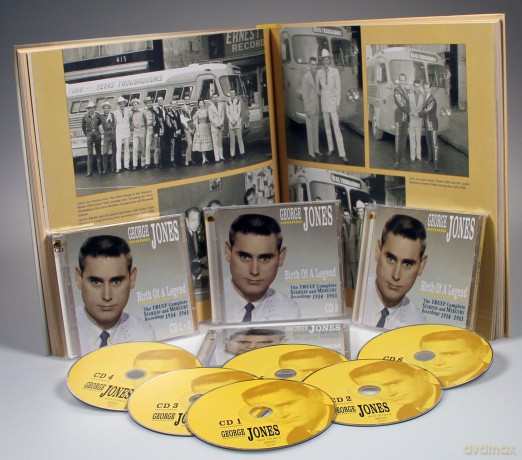 George Jones: Birth Of A Legend: The Truly Complete Starday And Mercury Recordings 1954-1961 [6CD]