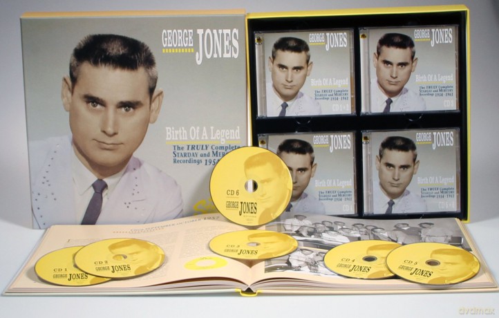 George Jones: Birth Of A Legend: The Truly Complete Starday And Mercury Recordings 1954-1961 [6CD]
