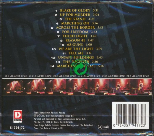 The Alarm: Blaze Of Glory [CD]