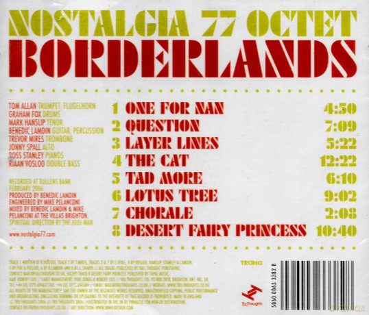 Nostalgia 77 Octet: Borderlands [CD]