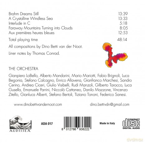 Dino Betti Van Der Noot: Brahm Dreams Still [CD]
