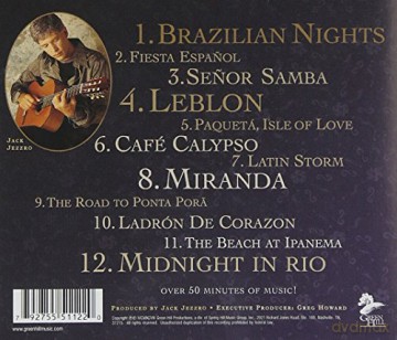 Jack Jezzro: Brazilian Nights [CD]