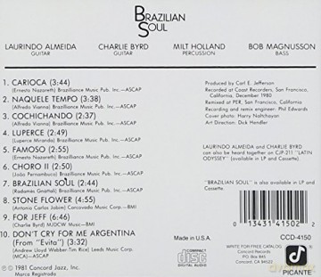 Laurindo Almeida: Brazilian Soul [CD]