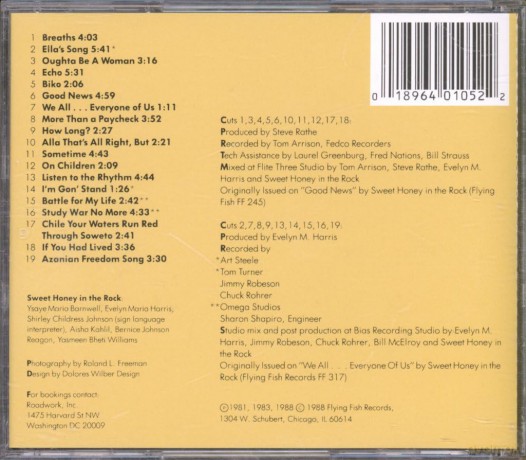Sweet Honey in the Rock: Breaths [CD]