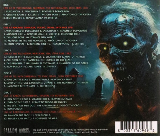 Iron Maiden: Broadcast The Beast [CD]