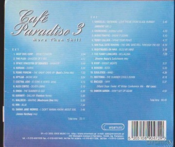 Cafe Paradiso 3 - More Than Chill [CD]