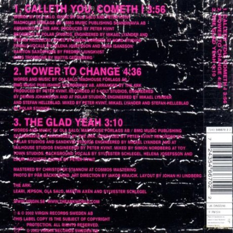 Ark: Calleth You Cometh I [CD]