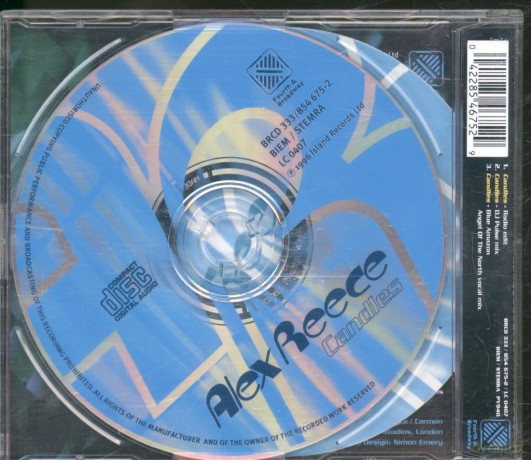Alex Reece: Candles [CD]
