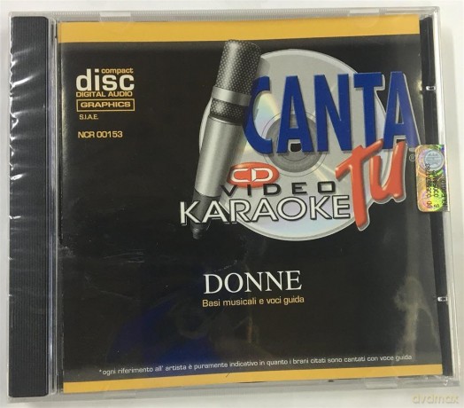 Canta Tu: Donne - Basi Musicali E Voci Guida - Videokaraoke [CD]