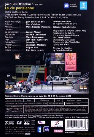 Various Artists: La Vie Parisienne (Ntsc Dvd) [CD]
