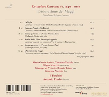 I Turchini - Antonio Florio: Caresana - Ladoratione De Maggi [CD]
