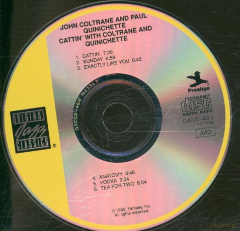 Cattin' With Coltrane and Quinichette [CD]