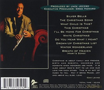 Sam Levine: Christmas Sax [CD]