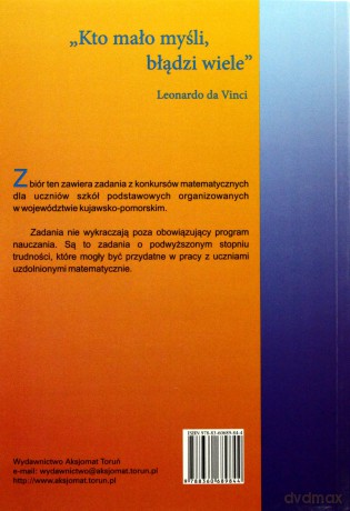 Konkursy matematyczne dla gimnazjum. Zbiór zadań z konkursów w województwie kujawsko-pomorskim - Barbara Kot, Jadwiga Sterczewska, Zofia Narojczyk [KSIĄŻKA]