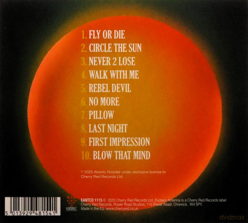 Atomic Rooster: Circle The Sun [CD]