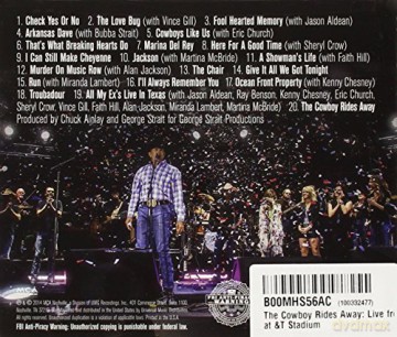 George Strait: Cowboy Rides Away Live [CD]
