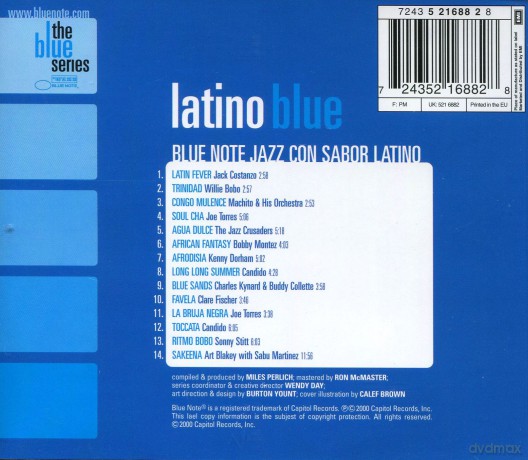 Various Artists: Latino Blue [CD]