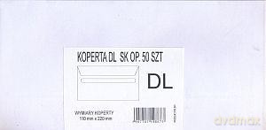 Koperta biała DL [SZKOŁA]
