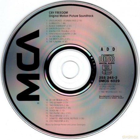 Cry Freedom [CD]