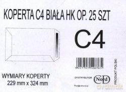 Koperta C4 biała HK [SZKOŁA]