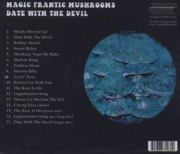Magic Frantic Mushrooms: Date With the Devil [CD]
