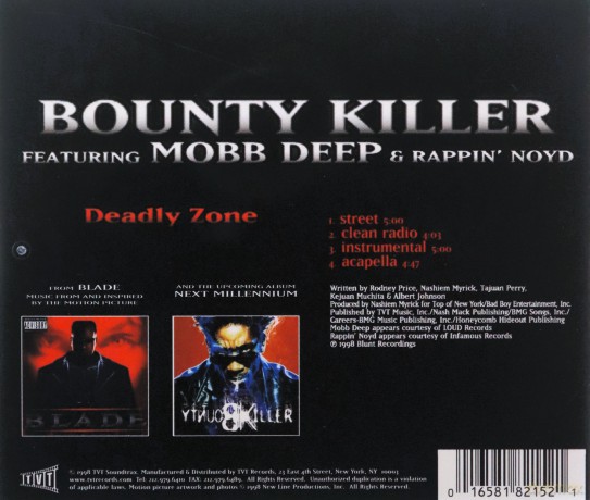 Bounty Killer: Deadly Zone [CD]