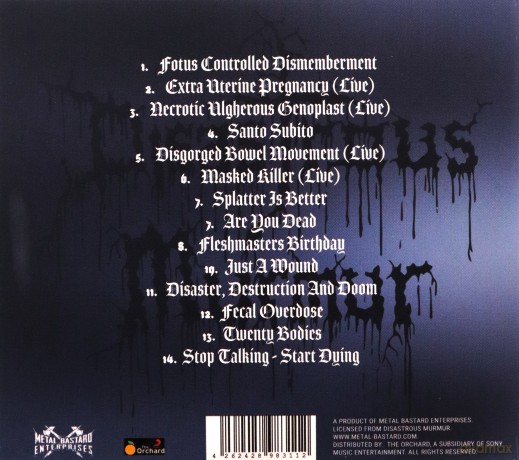 Disastrous Murmur: Death Unconquered [CD]