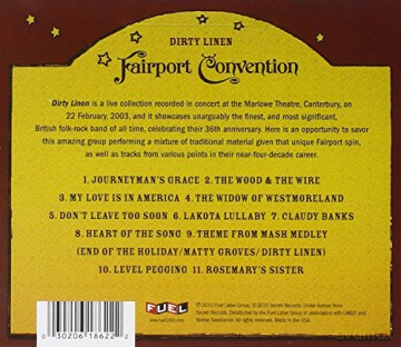 Fairport Convention: Dirty Linen: Live at the Marlowe Theatre [CD]