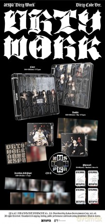 Aespa: Dirty Work (Dirty Code Ver.) [CD]