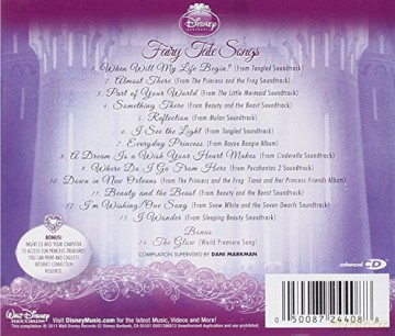 Disney: Disney Princess: Fairy Tale Songs [CD]