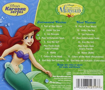 Disney's Karaoke Series: Littl [CD]
