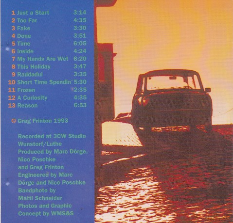 Greg Frinton: Done [CD]