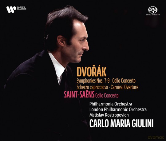 Carlo Maria Giulini: Dvorak & Saint-Saens [4CD]