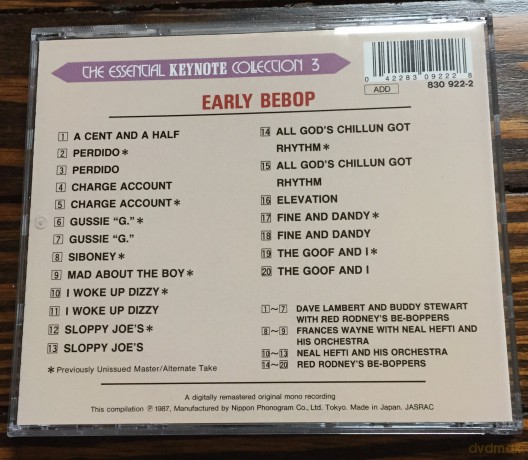 Early Bebop [CD]